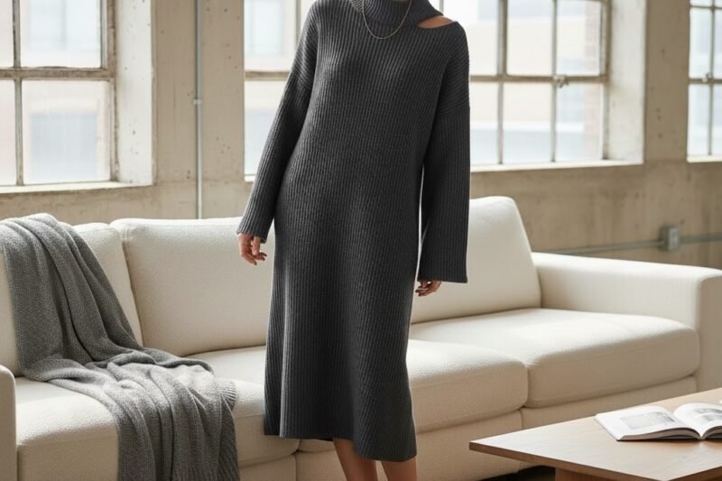 The Sweater Dresses That Make Loungewear Obsolete