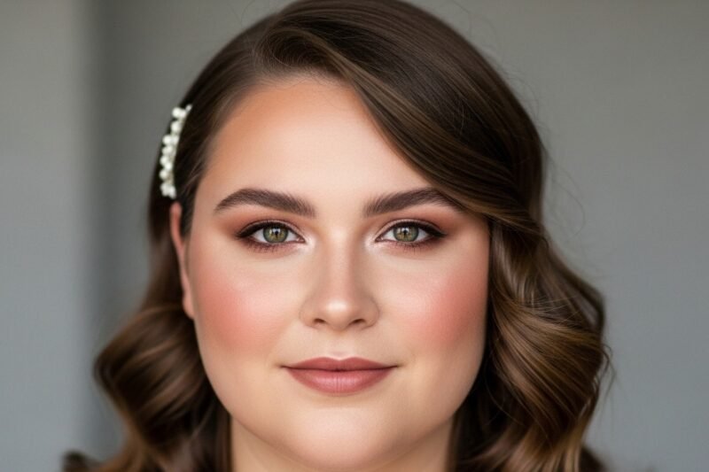 Hair Colours That Add Light and Shape to Round Faces