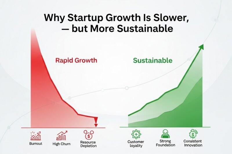 Why Startup Growth Is Slower — but More Sustainable