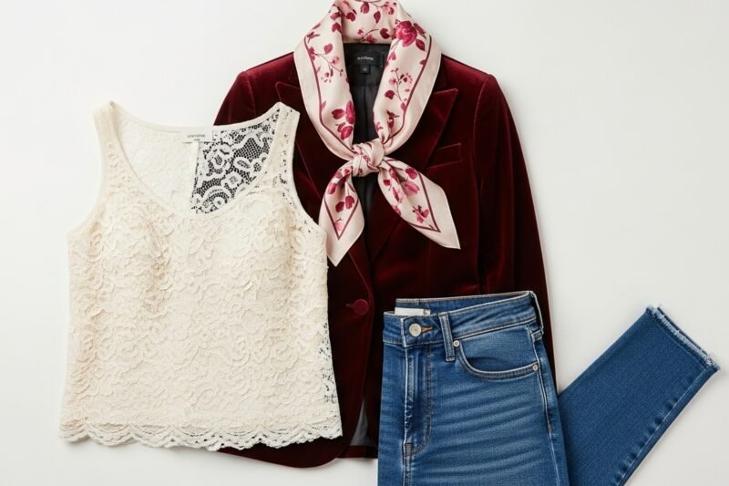 This Simple Styling Trick Is Making Valentine’s Day Outfits Pop