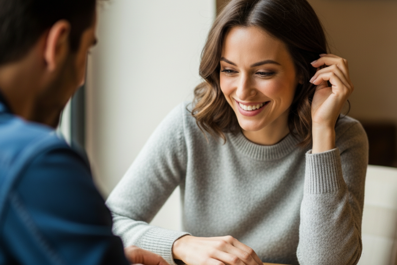 These 10 behaviors mean a woman is definitely flirting