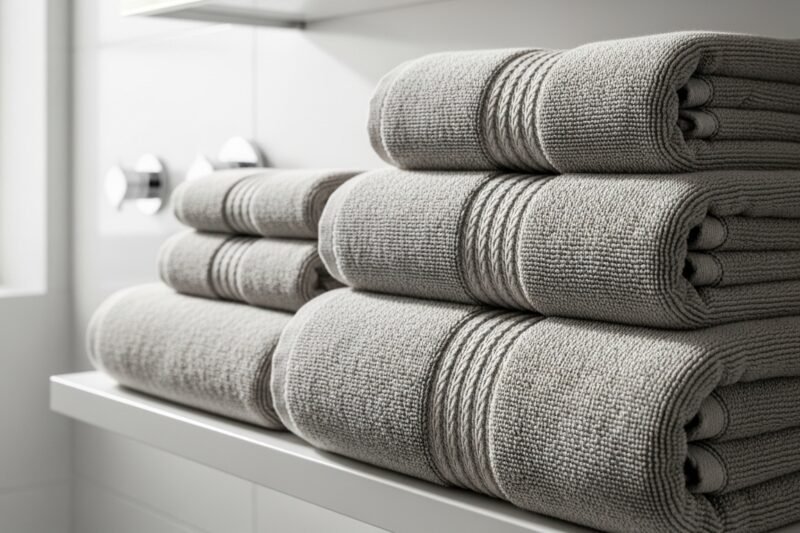 Here is What The Lines on Bath Towels Actually mean