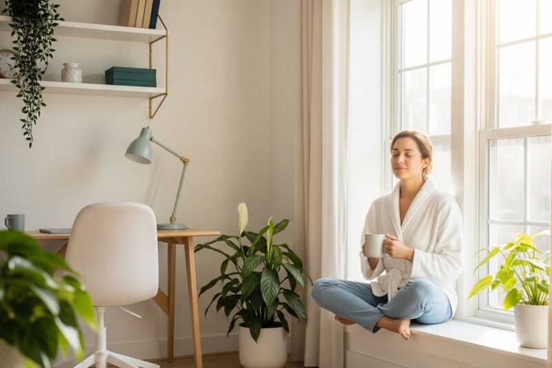 Activities to include in a lifestyle that make a person feel more balanced